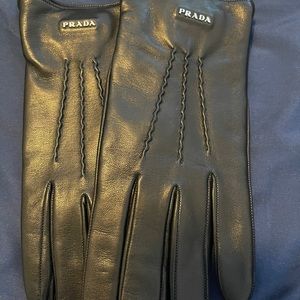 Pravda men leather gloves